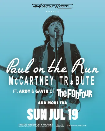 McCartney Tribute - Paul On The Run + Doors, David Bowie Tributes