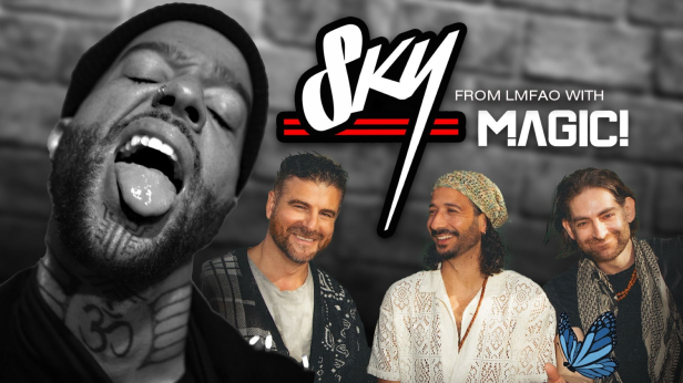 Sky of LMFAO with Magic!