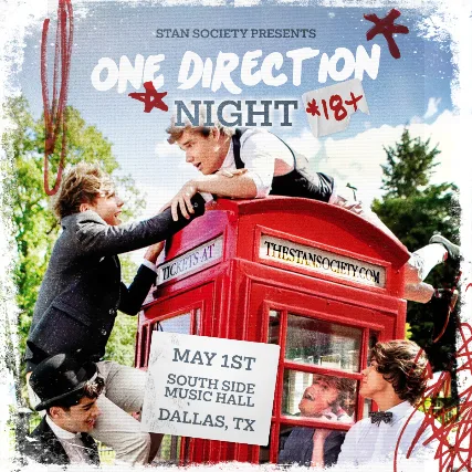 One Direction Night at South Side Music Hall