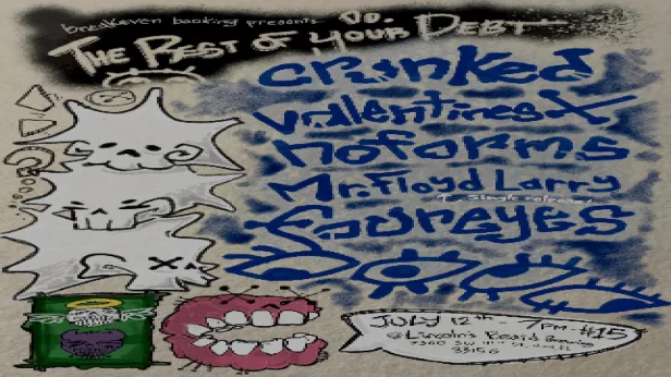 Mr. Floyd Larry, Foureyes, Noforms, ValentinesX, and Crunked in Miami