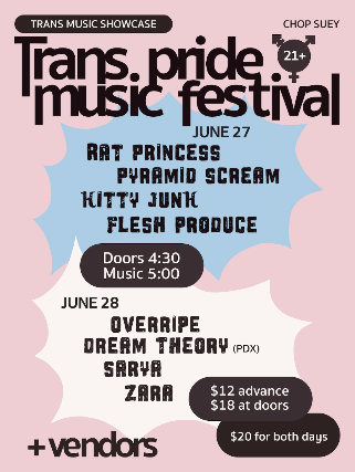 Trans Pride Music Festival