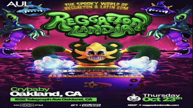 Reggaetonlandia Halloween Takeover