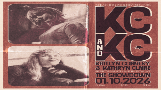 Katelyn Convery and Kathryn Claire with The Whylands