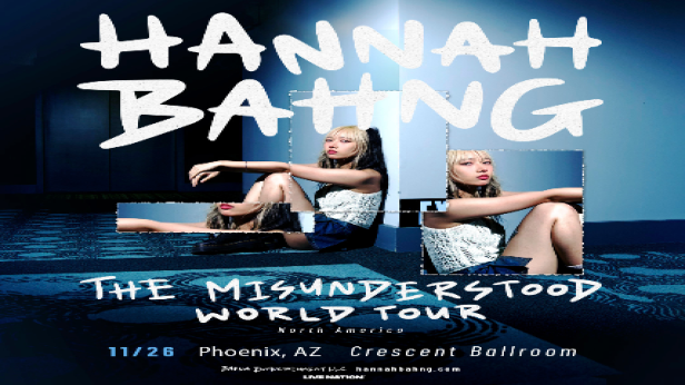 HANNAH BAHNG: THE MISUNDERSTOOD WORLD TOUR
