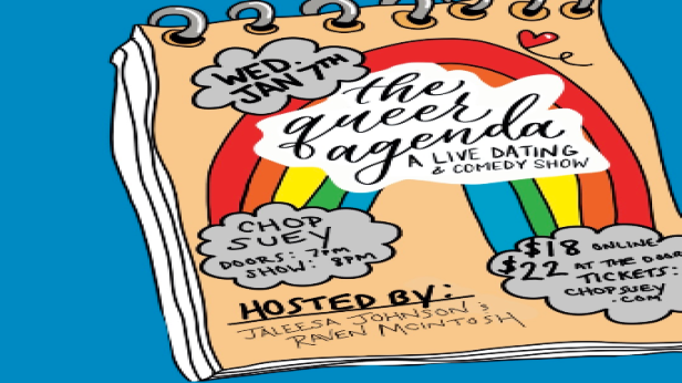 The Queer Agenda: A Live Dating & Comedy Show 🌈🎤