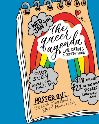 The Queer Agenda: A Live Dating & Comedy Show 🌈🎤