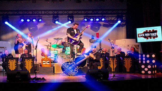 Rock This Town Orchestra with  Sweet Megg