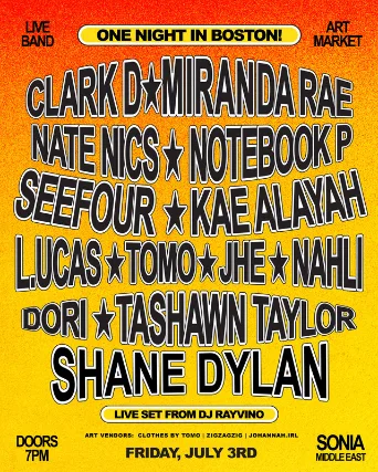 Shane Dylan: One Night in Boston
