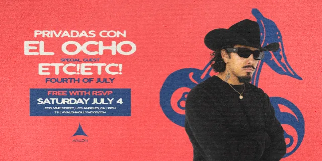 Privadas Con El Ocho with Special Guest ETC!ETC