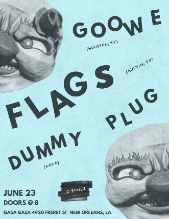 FLAGS // GOOWE // DUMMY PLUG