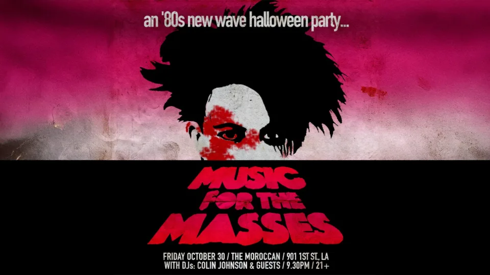 Music for the Masses: Dark 80's New Wave Halloween
