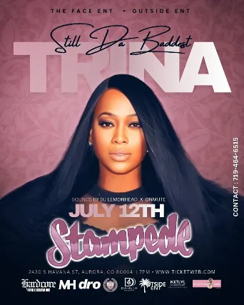 LEGENDARY TRINA LIVE IN CONCERT