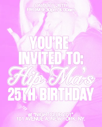 Hip Ma's Bday