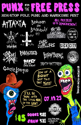 PUNX FOR THE FREE PRESSES