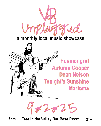 VB UNPLUGGED - A MONTHLY LOCAL MUSIC SHOWCASE