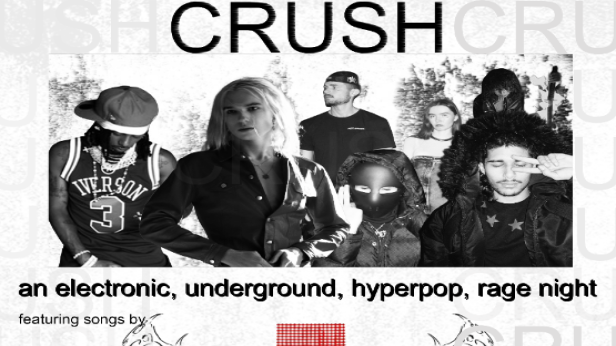 CRUSH - Hyperpop - Rage - Electronic - Underground Night