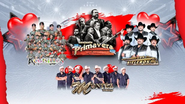 San Valentin de Exitos - Primavera, Cuisillos, Rieleros y Montez