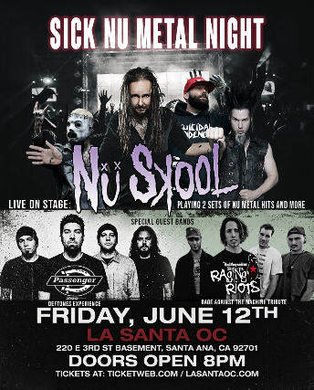 SICK NU METAL NIGHT