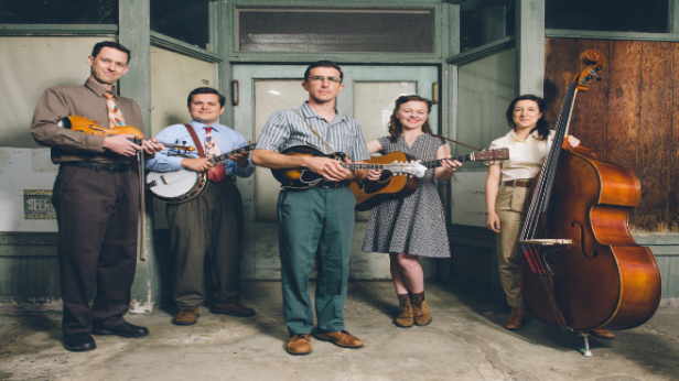 The Alum Ridge Boys & Ashlee w/ The Canote Brothers (partially seated)
