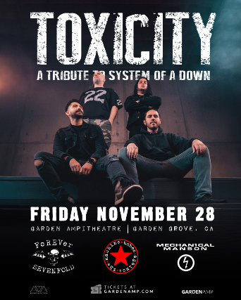 Toxicity - System Of A Down tribute and more at Garden Amp