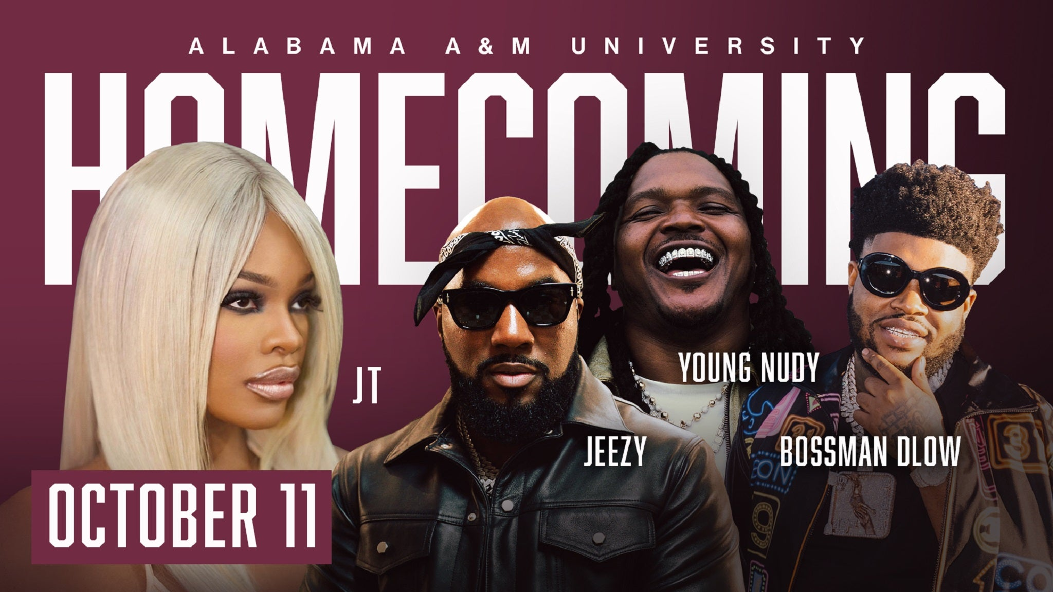 AL A&M University Homecoming Concert: JT, Jeezy, Young Nudy & More