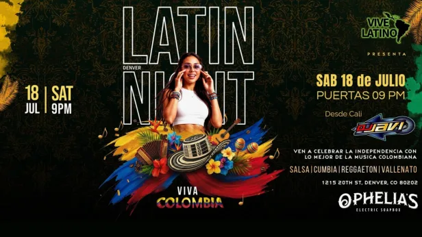 Latin Night - Viva Colombia