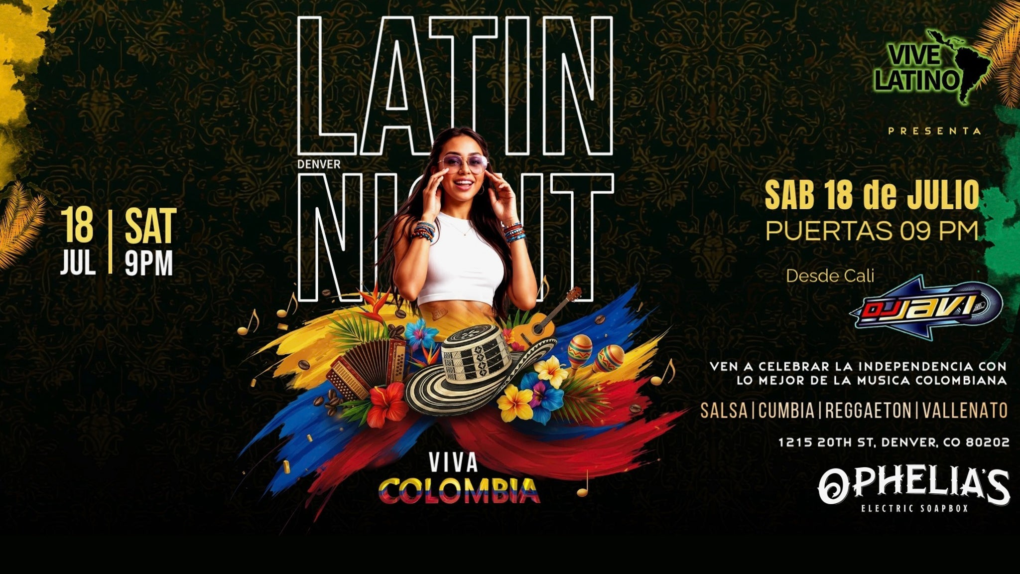 Latin Night - Viva Colombia