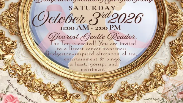 Bridgerton Breast Cancer Awareness High Tea Party