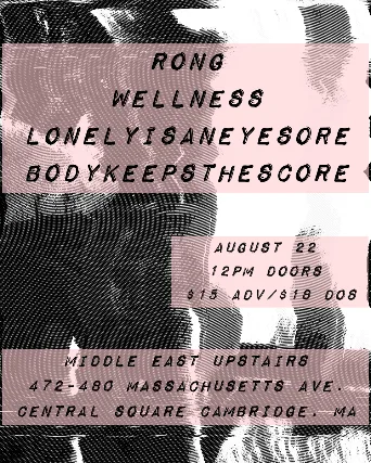 Rong, Wellness,  lonelyisaneyesore , The Body Keeps The Score