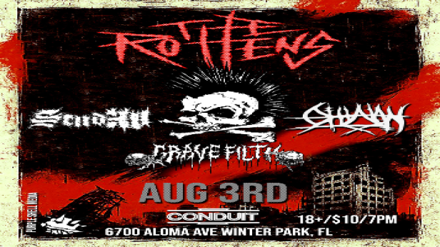 The Rottens, Send All, Othalan, and Grave Filth