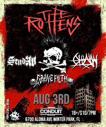 The Rottens, Send All, Othalan, and Grave Filth