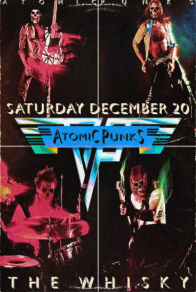 The  Atomic Punks - Van Halen Tribute, Brett Ellis Band, Atomik Tangerine, Threat Level Midnight