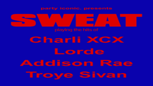 Party Iconic: SWEAT