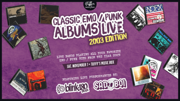 Classic Emo/Punk Albums Live: 2003 Edition