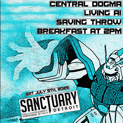 Central Dogma, Living AI, Saving Throw, Breakfast At 2pm