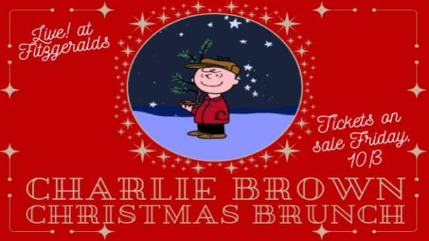 **Tickets on Sale Friday, 10/3 at 10am** A Charlie Brown Christmas Brunch LIVE!