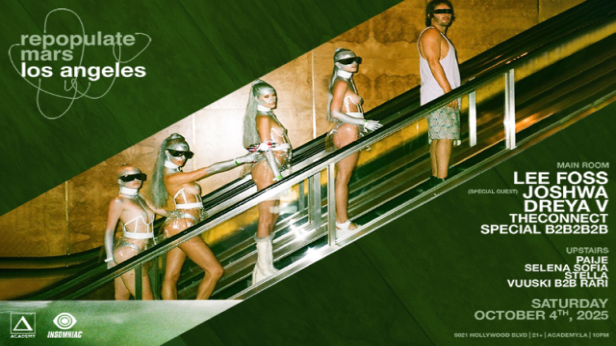 Repopulate Mars Label Party Ft. Lee Foss, Joshwa