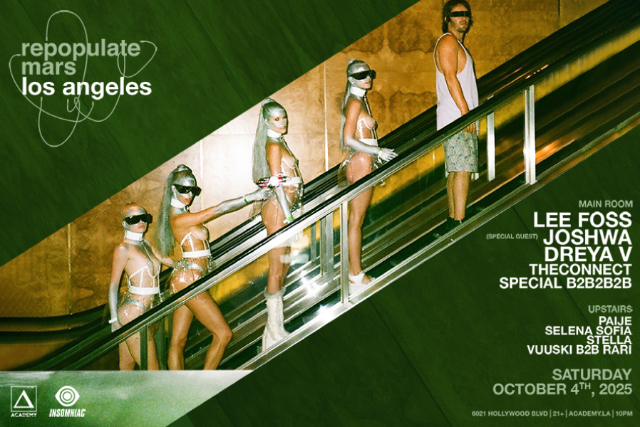 Repopulate Mars Label Party Ft. Lee Foss, Joshwa