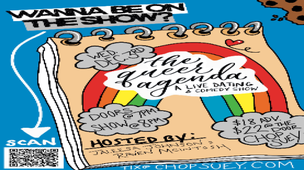 The Queer Agenda: A Live Dating & Comedy Show 🌈🎤