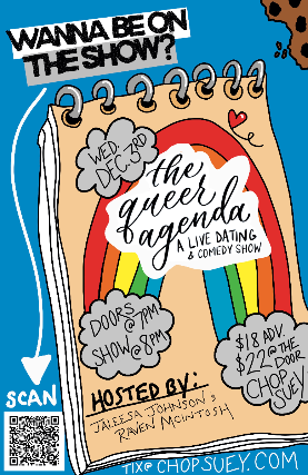 The Queer Agenda: A Live Dating & Comedy Show ππ€