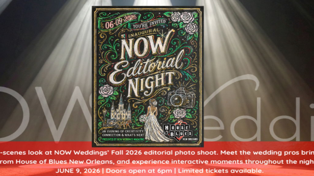 NOW Weddings Fall 2026 Editorial Night