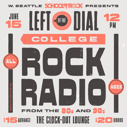 School Of Rock West Seattle Presents: College Rock Radio (All Ages)