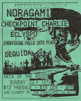 Noragami/ Checkpoint Charlie/ Eclypso/ Everything Falls Into Place/ Sequioa