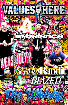 Values Here, In Balance, Scarlet Bandit, Melina