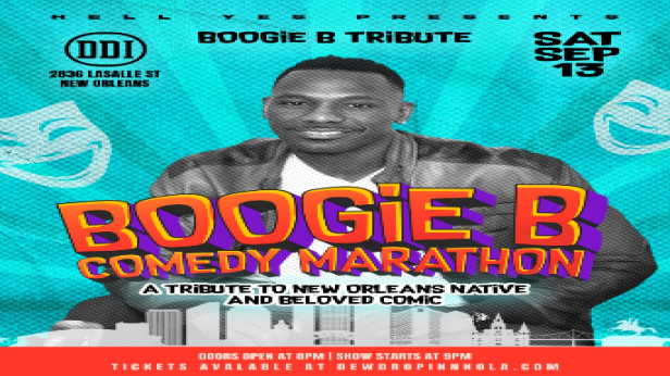 Hell Yes Presents: The 2nd Annual Boogie B Comedy Marathon