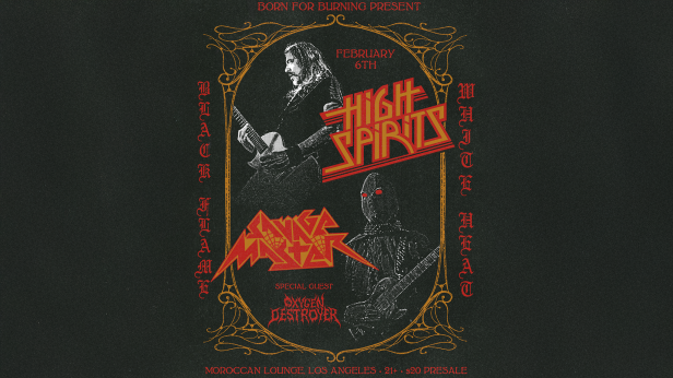 Born For Burning Presents: Savage Master with High Spirits