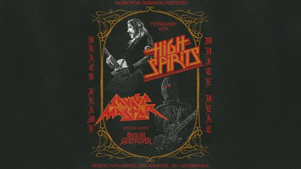 Born For Burning Presents: Savage Master w/ High Spirits & BITCH