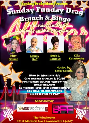 Sassy's Sunday Funday Drag Brunch & Bingo!