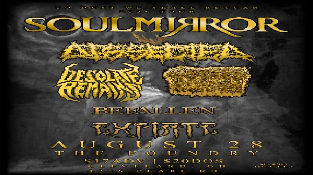 SOULMIRROR, Dissected, Desolate Remains, Gouted Corpse, Befallen, Expiate
