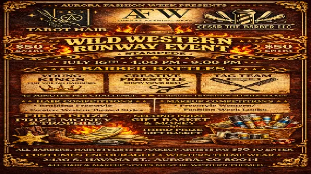 Aurora Fashion Week - Wild West Runway